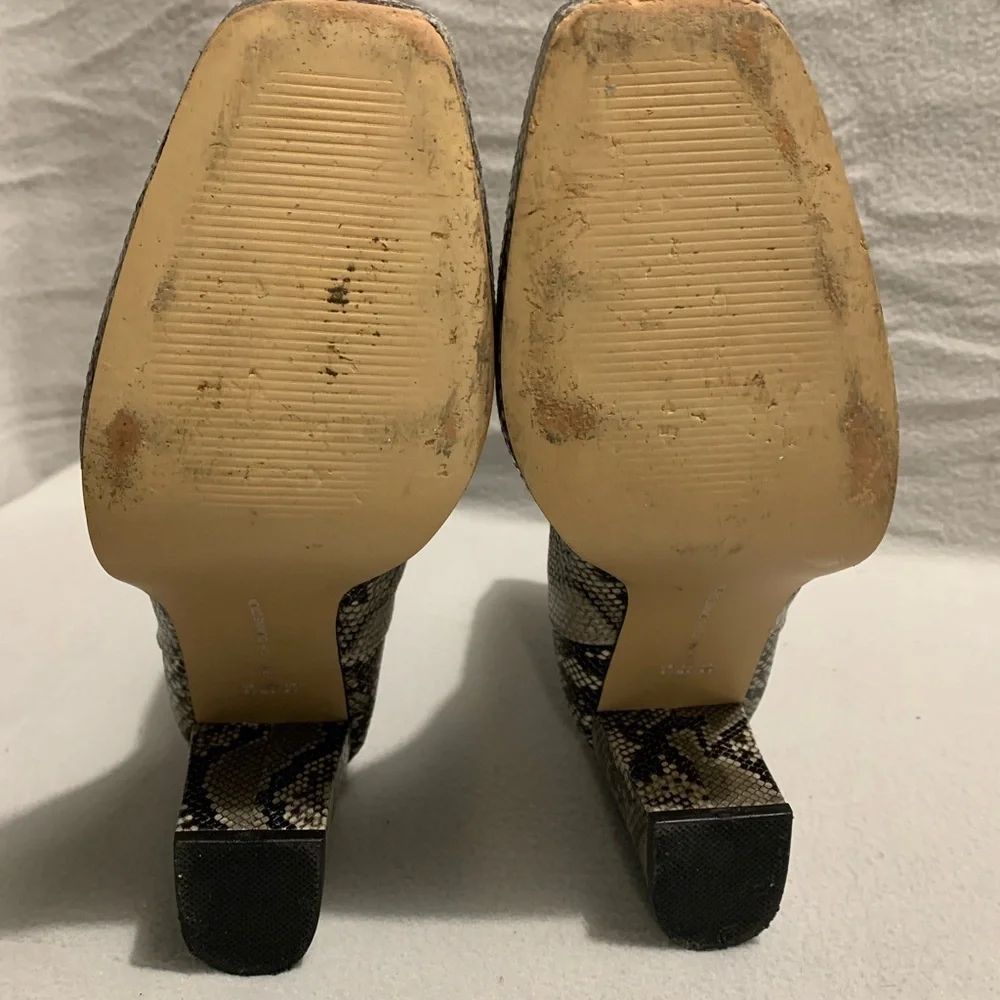 French Connection Penny Chelsea Block Heel Boots sz 8